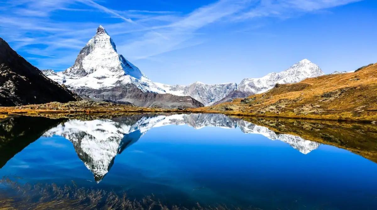 Panorama Apartment For 2 Near Zermatt With Parking! Täsch Kültér fotó